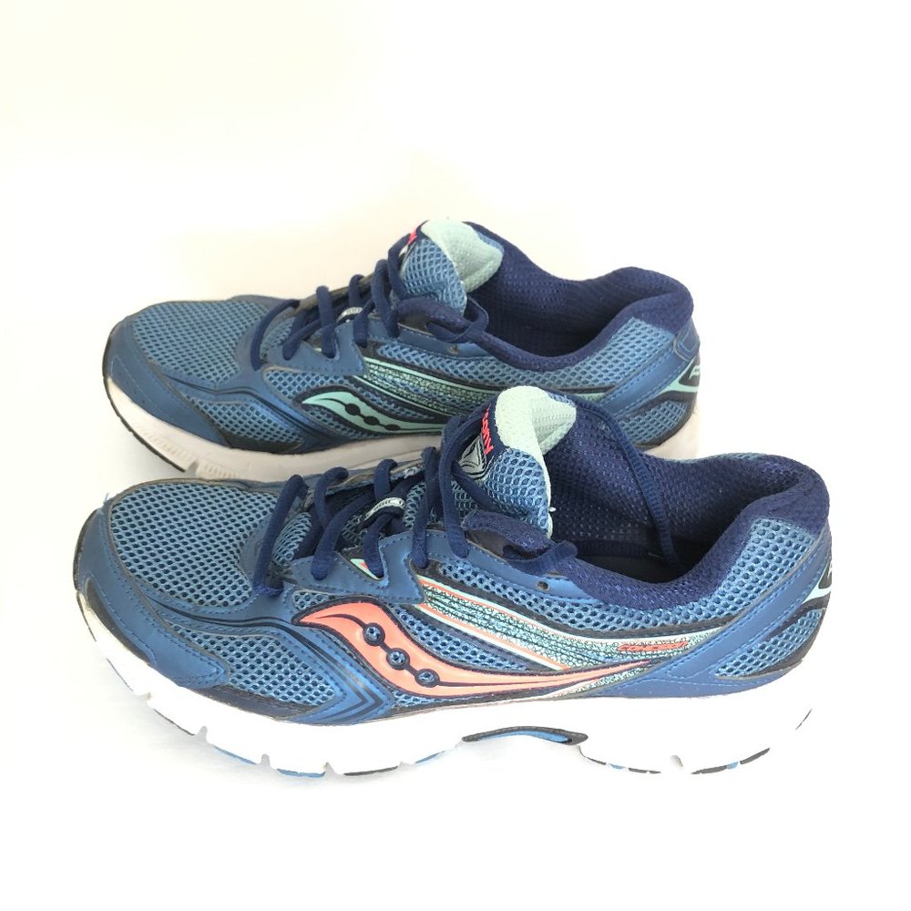 SAUCONY COHESION 9 Grid Womens Size 6.5 Blue Coral